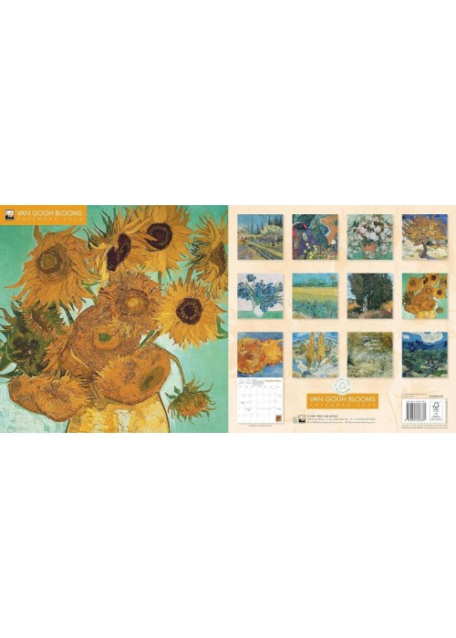 Kalendarz 2026 ścienny Kwiaty Vincent van Gogh