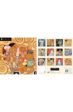 Kalendarz 2026 ścienny kwadrat Gustav Klimt