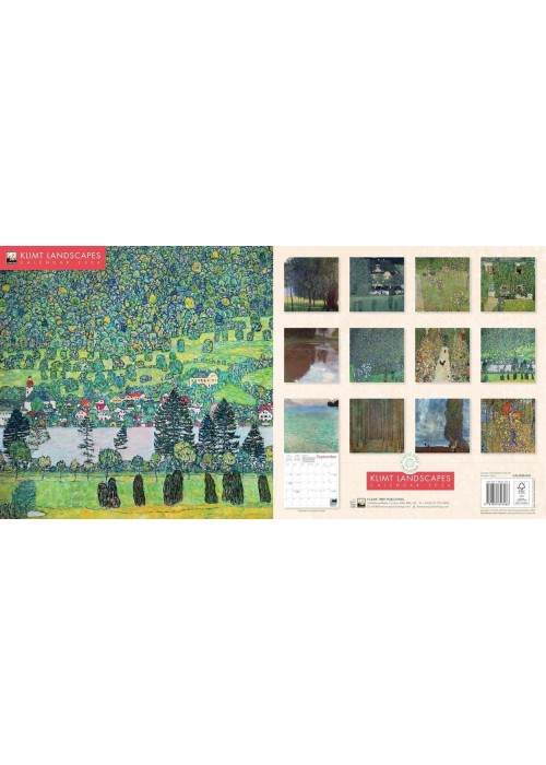 Kalendarz 2026 ścienny Pejzaże Gustav Klimt