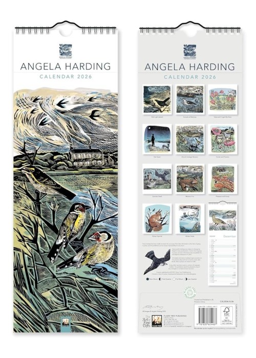 Kalendarz 2026 ścienny paskowy Angela Harding