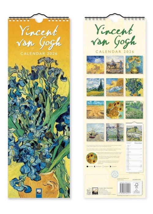 Kalendarz 2026 paskowy Vincent van Gogh