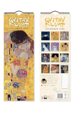 Kalendarz 2026 ścienny paskowy Gustav Klimt