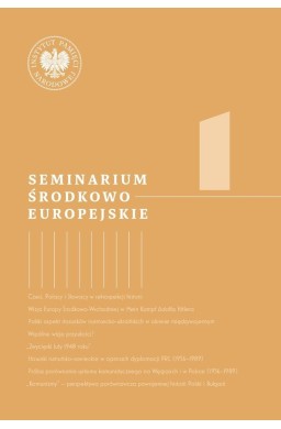 Seminarium Środkowoeuropejskie T.1