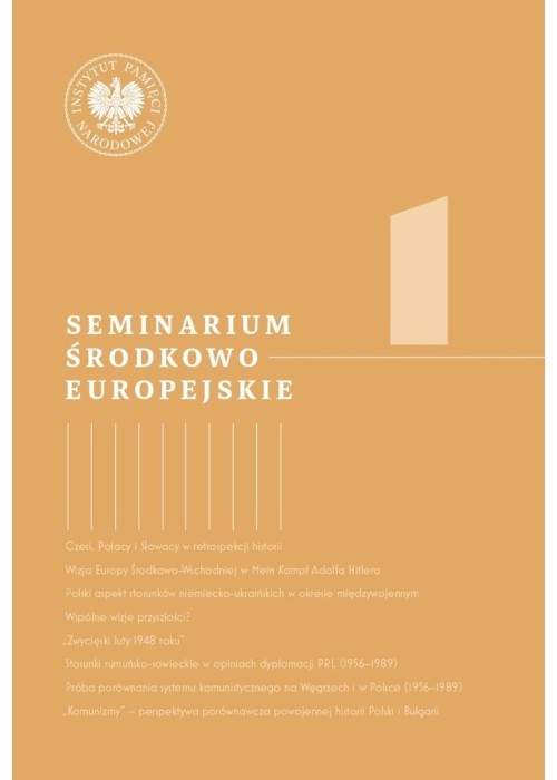 Seminarium Środkowoeuropejskie T.1