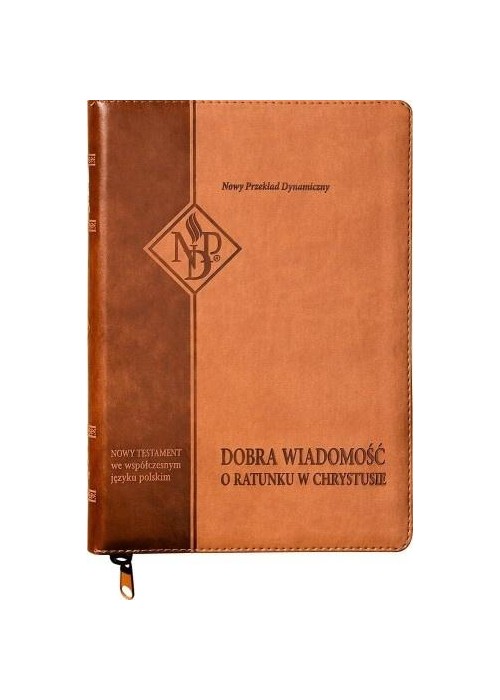 Nowy Testament NPD suwak paginatory karmelowy