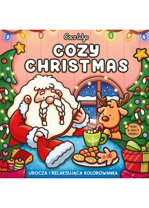 Cozy Christmas Urocza i relaksująca kolorowanka