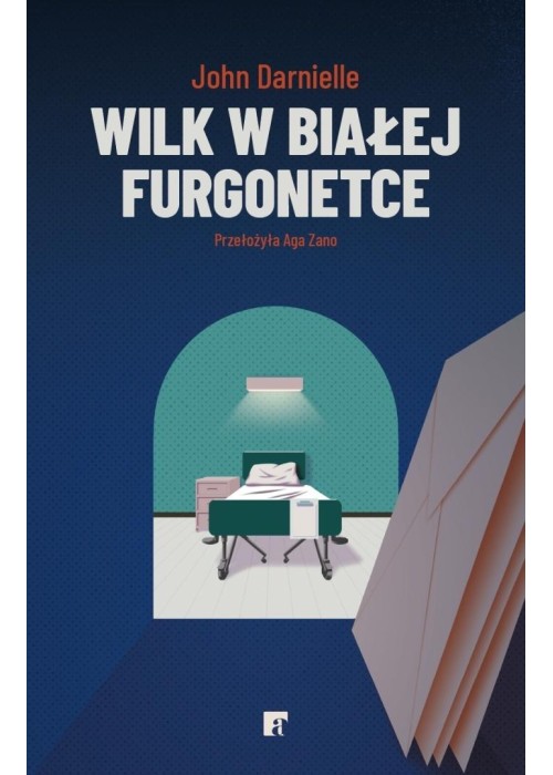 Wilk w białej furgonetce