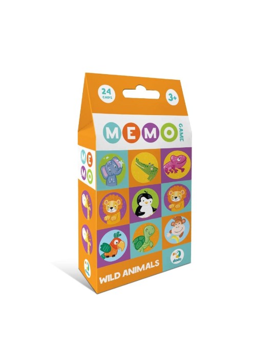 Gra Memo Dzikie zwierzeta