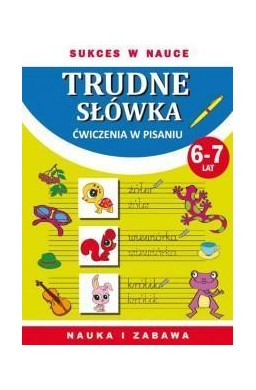 Trudne słówka. Ćwiczenia w pisaniu