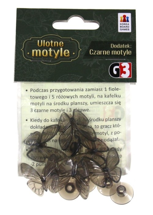 Ulotne motyle: dodatek Czarne motyle