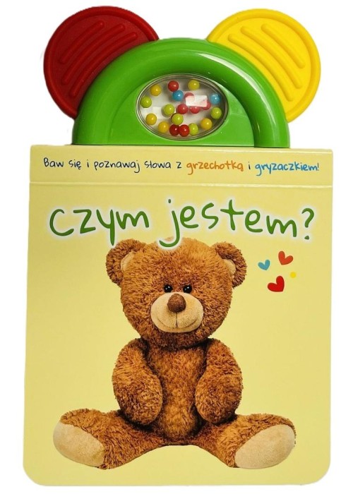 Książeczka z gryzakiem i grzechotką. Czym jestem?