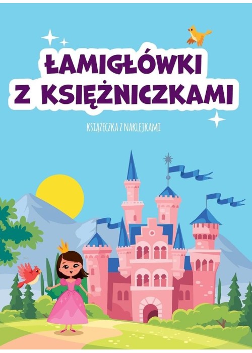 Łamigłówki z księżniczkami z naklejkami