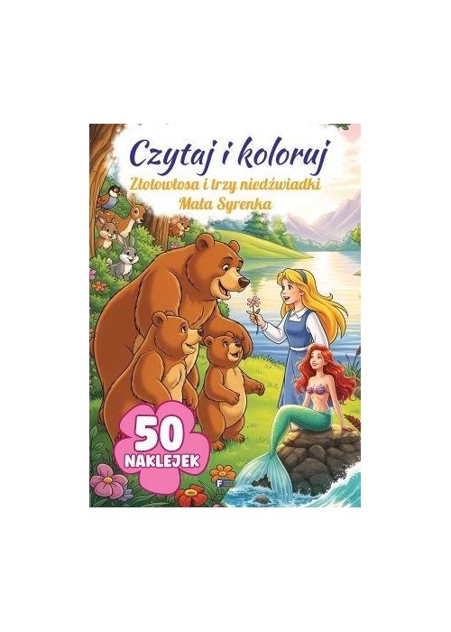 Czytaj i koloruj: Złotowłosa i trzy niedźwiadki...