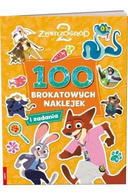 Disney Zwierzogród 2. 100 Brokatowych Naklejek