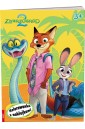 Disney Zwierzogród 2. Kolorowanka z naklejkami