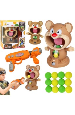 Interaktywna strzelnica Chomik Łakomczuch