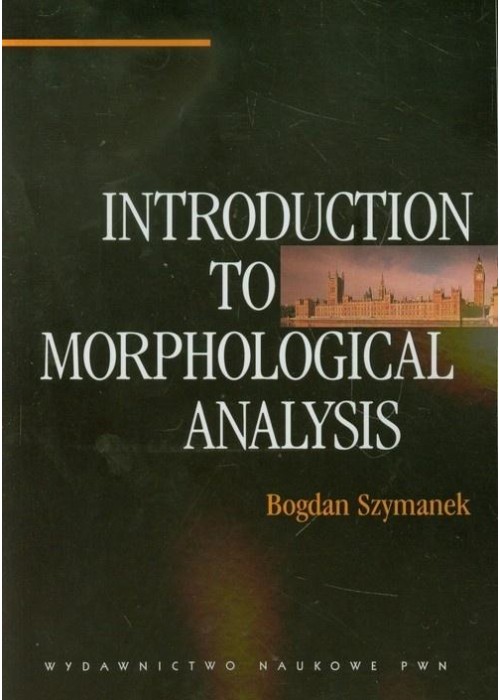 Introduction to morphological analysis