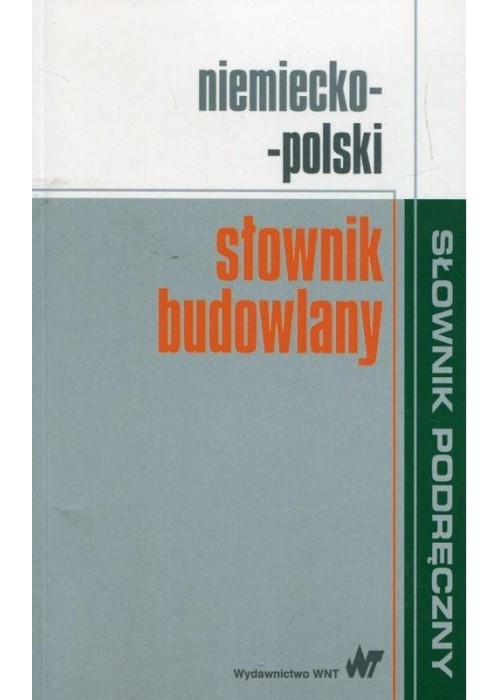 Słownik budowlany niemiecko-polski