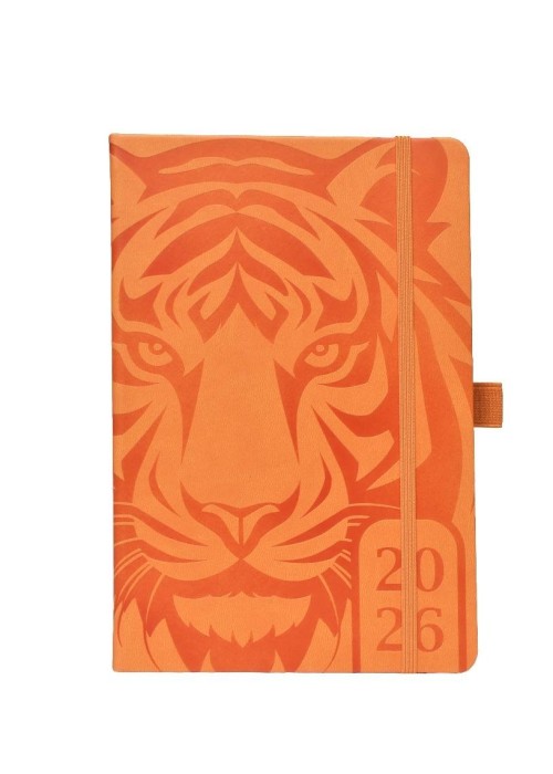 Terminarz 2026 dzienny A5 zwierzęta MIX