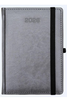 Kalendarz 2026 tygodniowy A5 Nebraska z gumką MIX