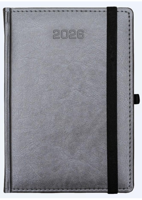 Kalendarz 2026 tygodniowy A5 Nebraska z gumką MIX