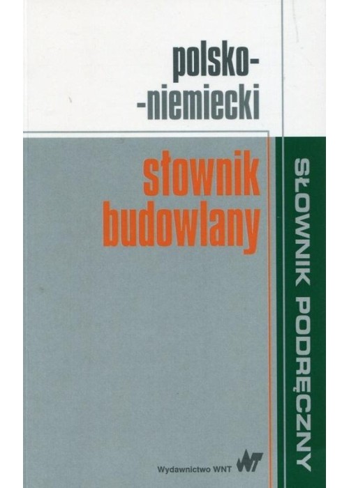 Polsko-niemiecki słownik budowlany