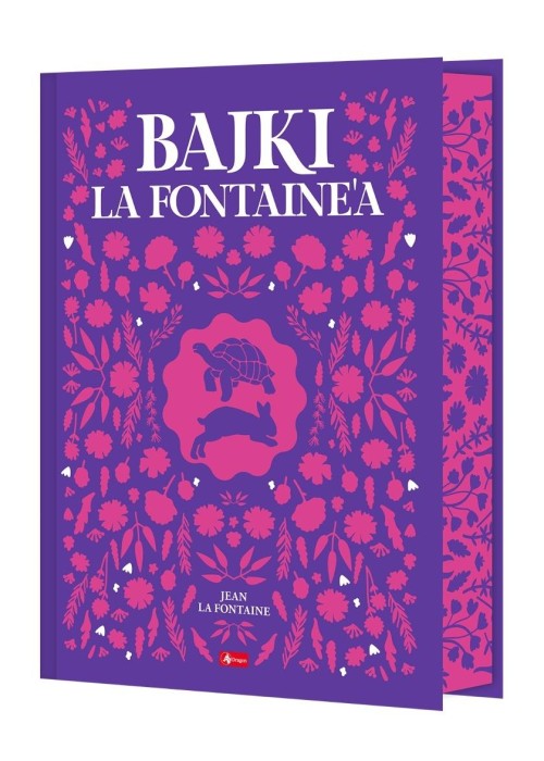 Bajki La Fontaine'a (barwione brzegi)