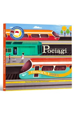 Pociągi. Podświetl i odkryj