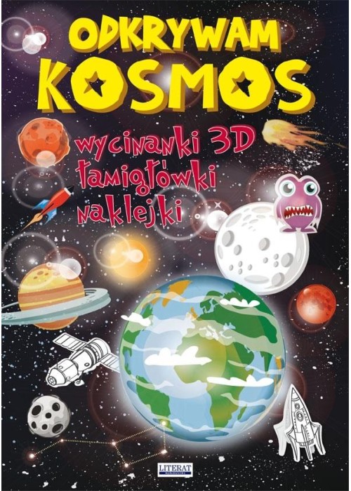 Odkrywam kosmos. Wycinanki 3D, łamigłówki...