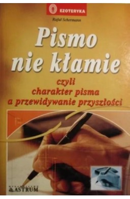 Pismo nie kłamie czyli charakter pisma...