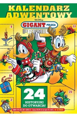 Gigant Poleca Premium Kalendarz adwentowy T.2/2025