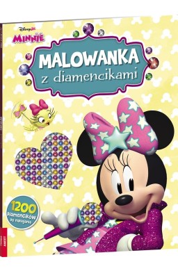 Disney Minnie. Malowanka z diamencikami