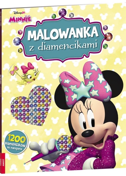 Disney Minnie. Malowanka z diamencikami