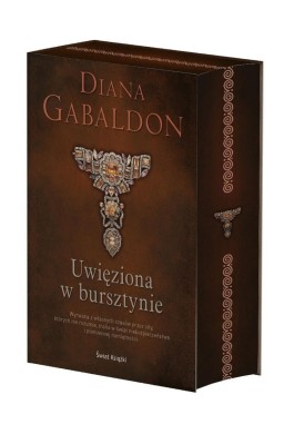 Uwięziona w bursztynie (barwione brzegi)