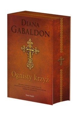 Ognisty krzyż (barwione brzegi)