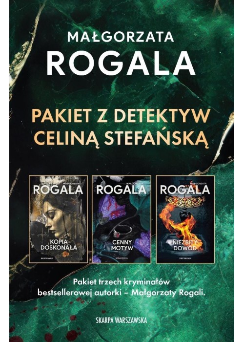 Pakiet z detektyw Celiną Stefańską