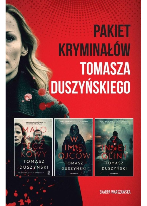 Pakiet: kryminałów Tomasza Duszyńskiego
