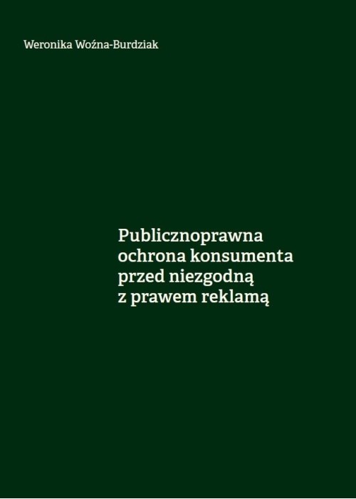 Publicznoprawna ochrona konsumenta...