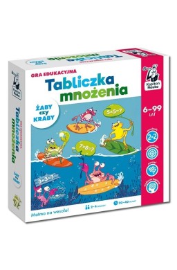 Kapitan Nauka. Tabliczka mnożenia. Żaby czy kraby