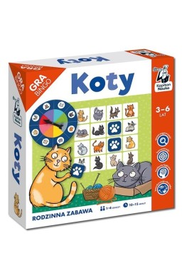Kapitan Nauka. Koty. Gra bingo