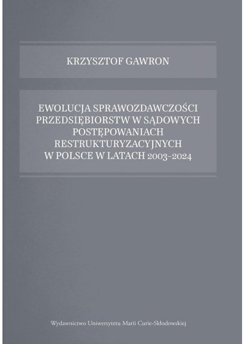 Ewolucja sprawozdawczości przedsiębiorstw...