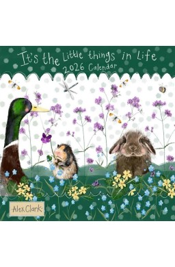 Kalendarz 2026 ścienny Zwierzaki