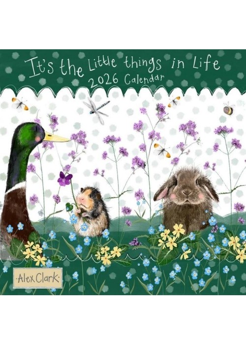 Kalendarz 2026 ścienny Zwierzaki