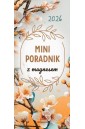 Kalendarz 2026 mini poradnik z magnesem 7,5x18,5cm