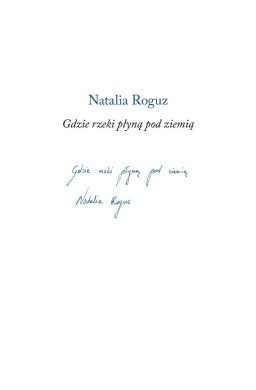 Gdzie rzeki płyną pod ziemią