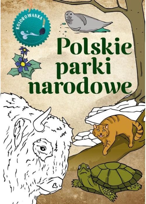 Kolorowanka. Polskie parki narodowe