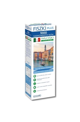 Włoski Fiszki PLUS 1000 najważniejszych słów