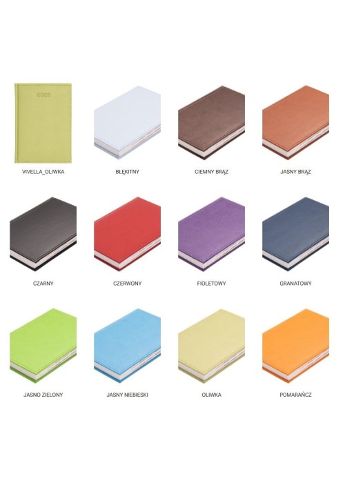 Kalendarz 2026 tygodniowy A4 Vivella MIX