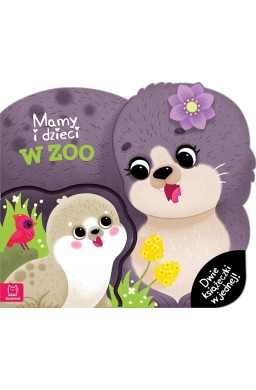Mamy i dzieci w zoo. Dwie książeczki w jednej