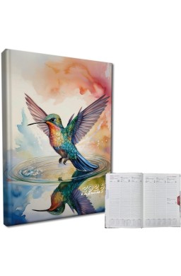 Kalendarz 2026 A5 tygodniowy rozkładówka Koliber